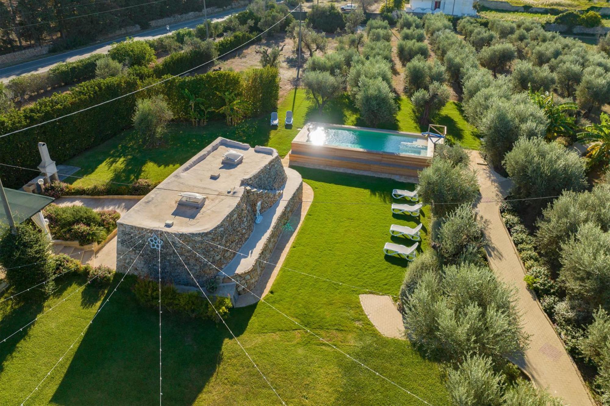 Dimora Tenuta Solentino トッレ・サン・ジョヴァンニ・ウジェント エクステリア 写真
